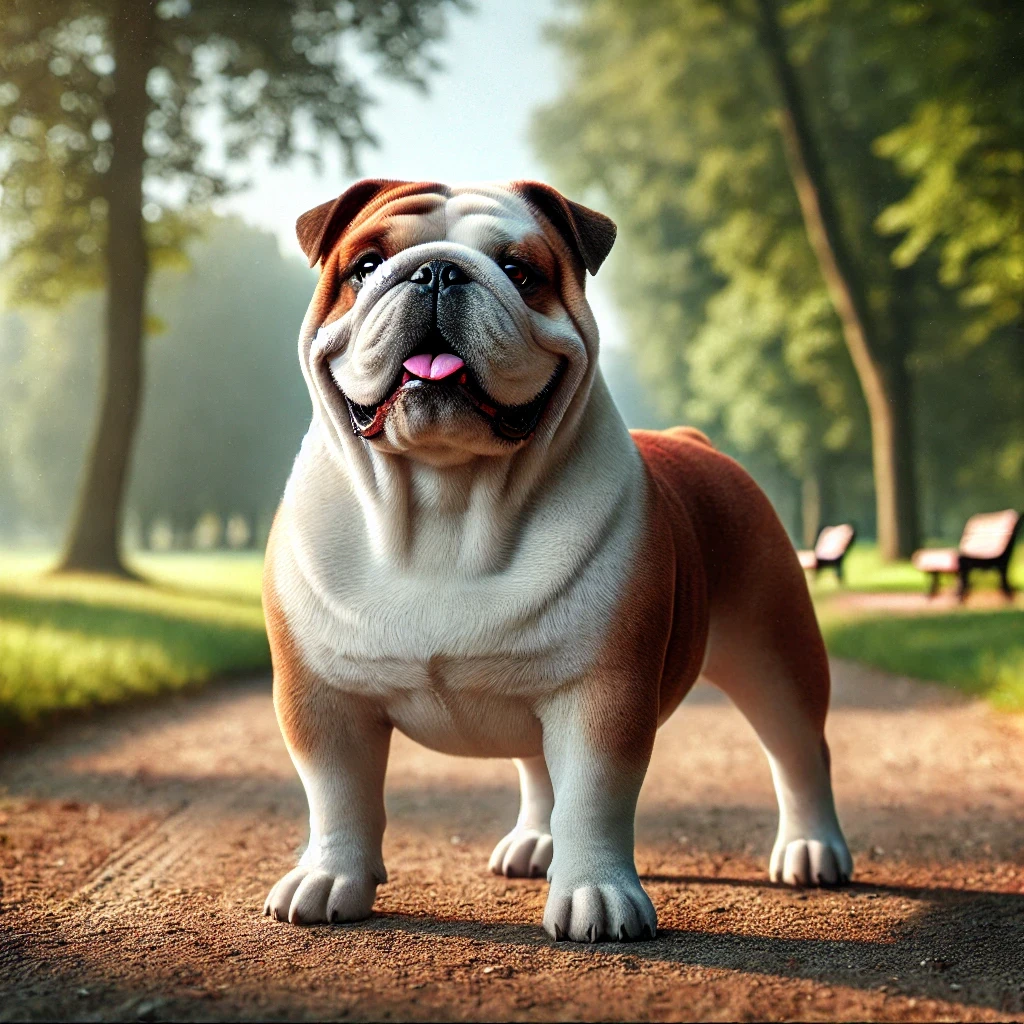 Bulldog Dog Breed Facts Standing