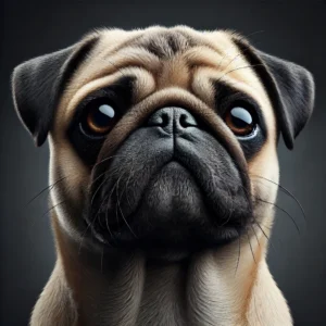 Pug Dog Breed Facts Portrait