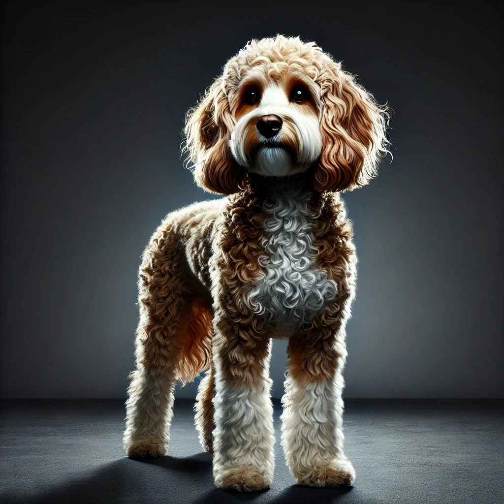 pooble dog breed fact portrait